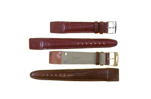 Cinturino in lucertola  aperto