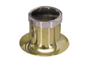 Lente in ottone lucido