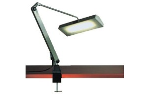 Lampada Waldmann con braccio snodabile