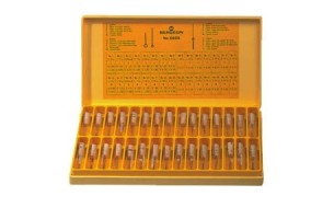 lancette cromate/dorate