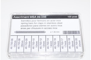 Anse per chiusure in acciaio inox 100 pezzi