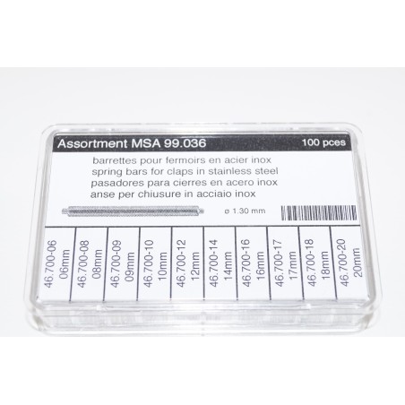 Anse per chiusure in acciaio inox 100 pezzi