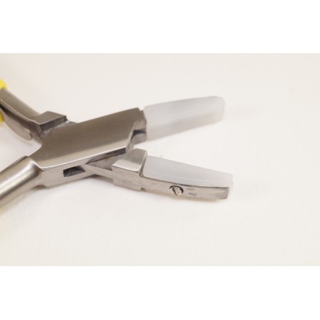 Pinza con becchi in teflon