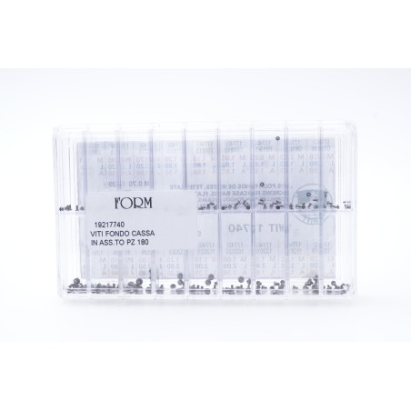 Viti per fondello di casse, testa piatta