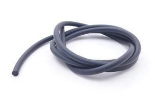 Corda in caucciù per collane e braccialetti 8 m/m