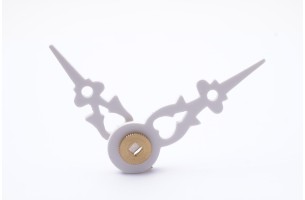 Coppia di lancette per orologi a cucù