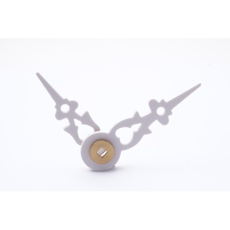 Coppia di lancette per orologi a cucù