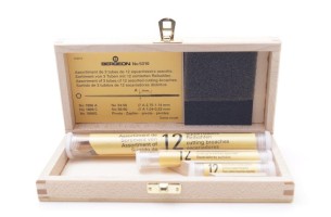 Assortimento alesatori 3 tubi 12 pezzi