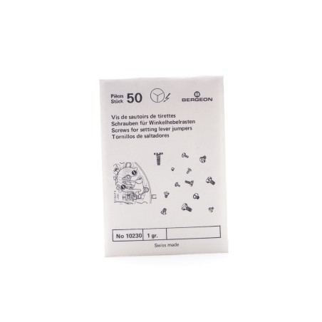 Viti per l'impostazione dei ponticelli a leva