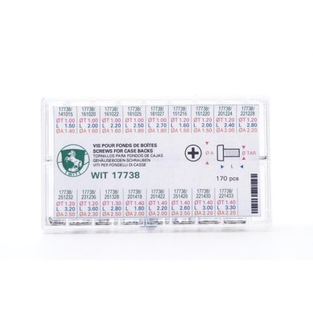 Viti per fondello di casse