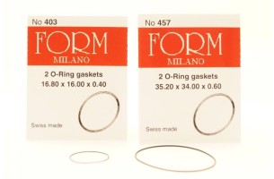 Guarnizioni arancioni in rilsan