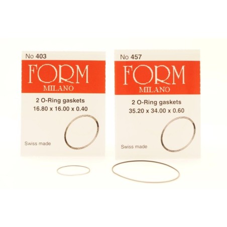 Guarnizioni arancioni in rilsan