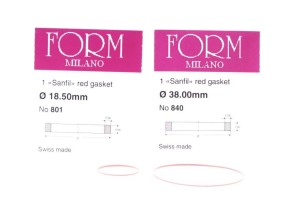 Guarnizioni rosse sanfil