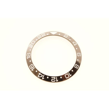 Lunetta di ceramica nera