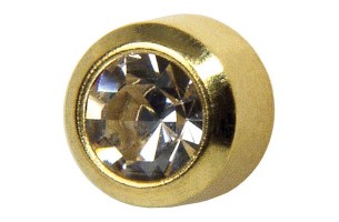 Orecchini brillantini placcati in oro