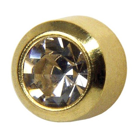 Orecchini brillantini placcati in oro