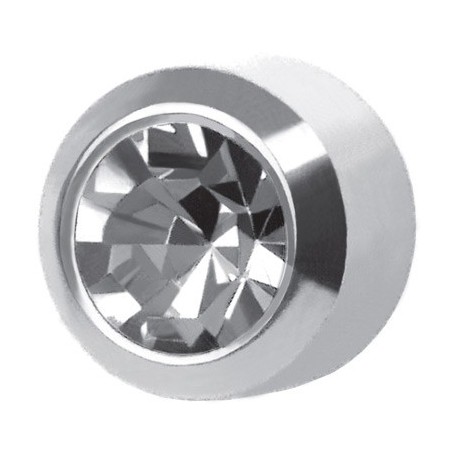 Orecchini brillantini in acciaio mini