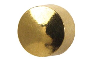 Orecchini pallina in acciaio placcato