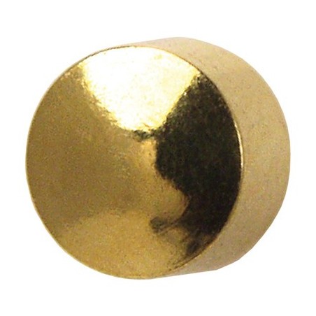 Orecchini pallina in acciaio placcato