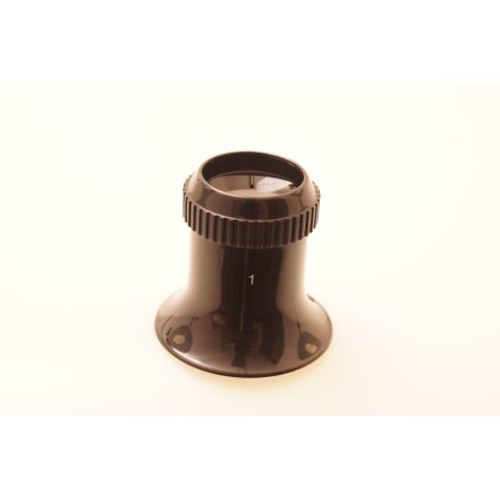 Lente in materiale sintetico con bague