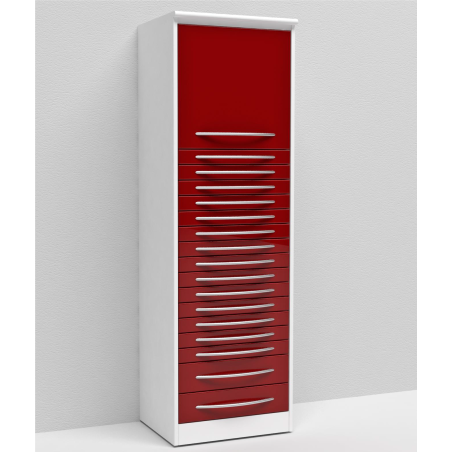 Piano da lavoro con maniglie luna naturali