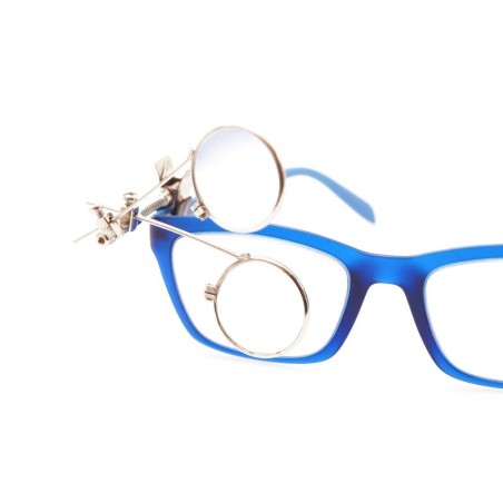 Lente doppia in metallo