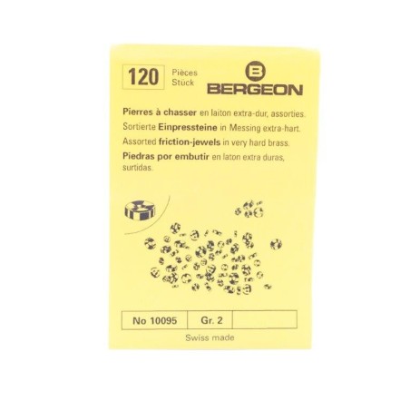 Assortimento pietre in ottone