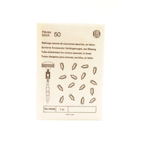 Assortimento prolunghe corte in ottone