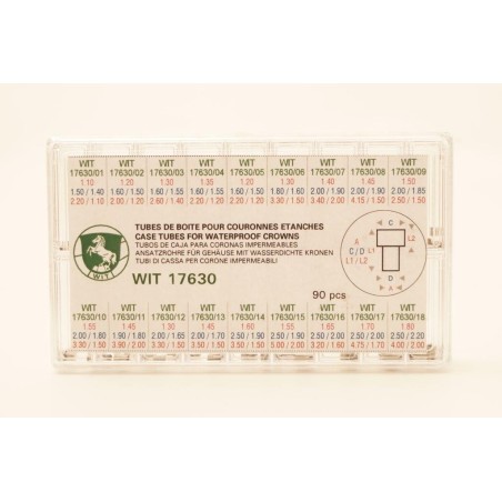 Tubi per corone in assortimento