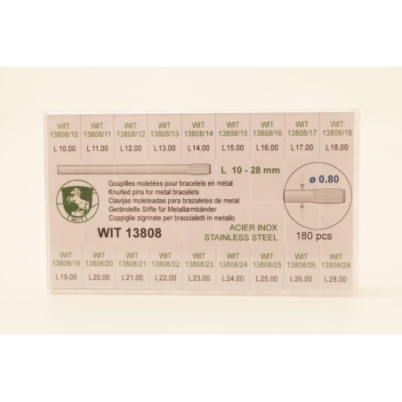 Cuppiglie in assortimento zigrinate