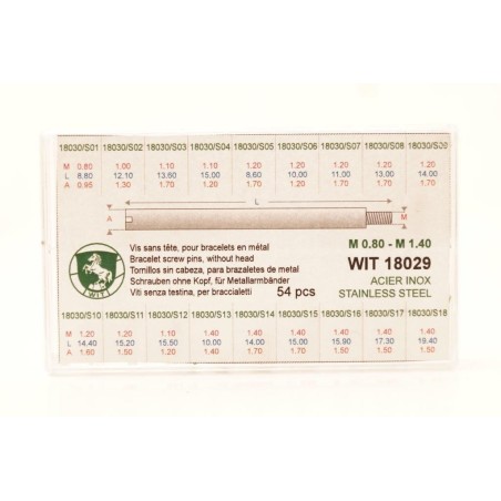 Viti senza testina per bracciali