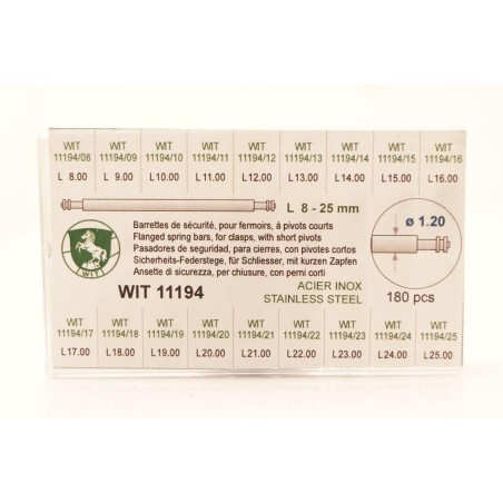 Ansette di sicurezza 1.20 mm perni corti