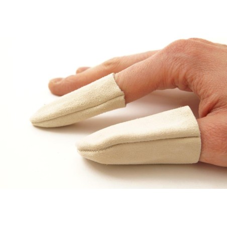 Ditali in pelle per lucidare