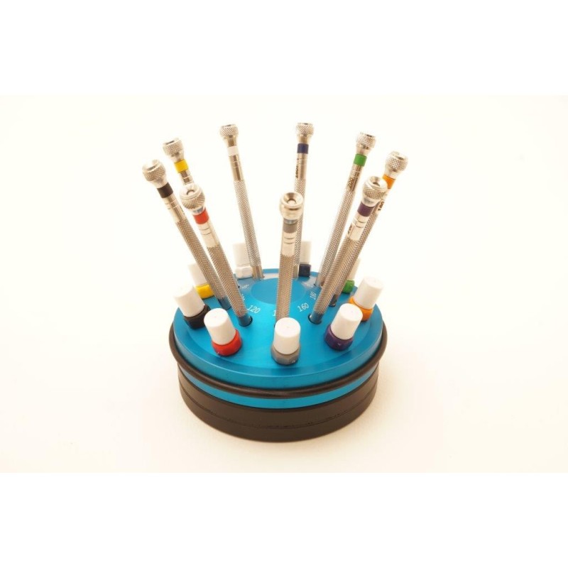 Cacciaviti su zoccolo girevole