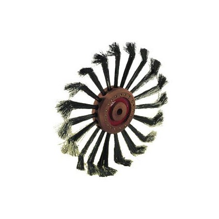 Spazzola circolare acciaio