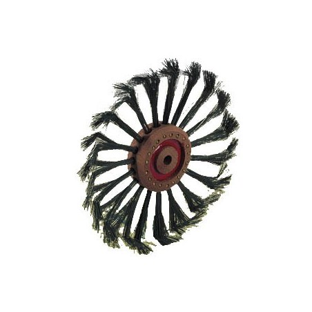 Spazzola circolare acciaio