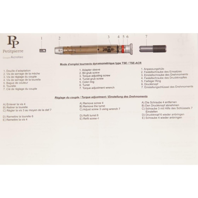 Cacciavite dinamometrico