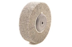 Spazzola per satinare