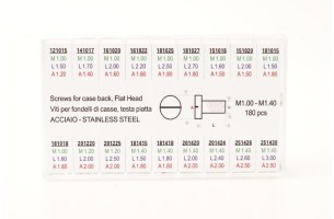 Assortimento viti per fondelli