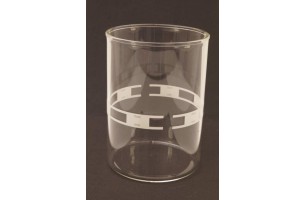 Vaso in vetro per Elmasolvex RM