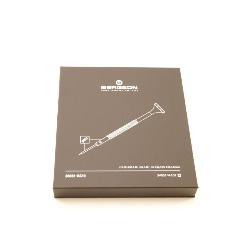 Assortimento di 10 cacciaviti in acciaio inox