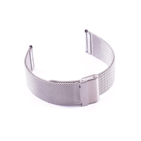 Bracciale in acciaio maglia Milano