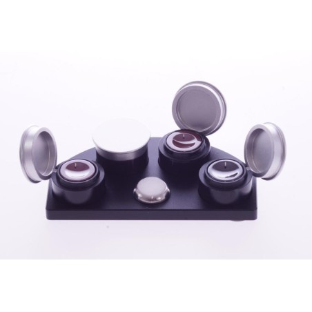 Porta olio a scomparti