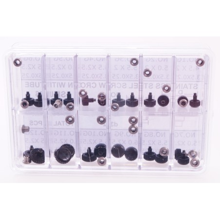 Assortimento di corone vite nere