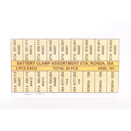 Assortimento bride per pile