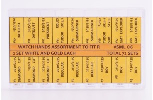 Assortimento di 72 set di lancette compatibili