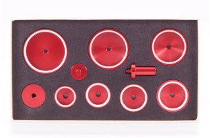 Set di tasselli in alluminio