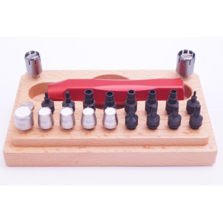 Set svita/avvita pulsanti e cuscinetti