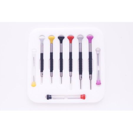 Set Cacciaviti in acciaio brunito