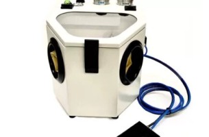 Sabbiatrice a tre moduli